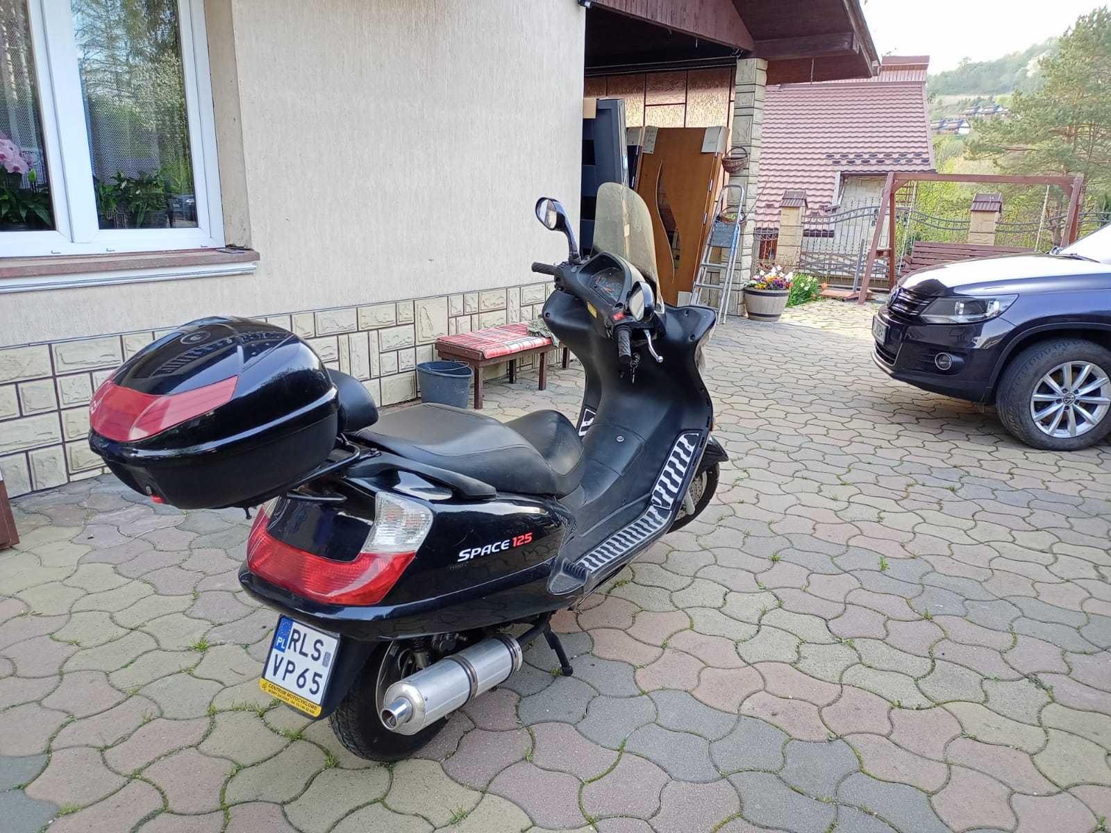 Skuter Benycp Space 125. PRZEBIEG 1200 km!