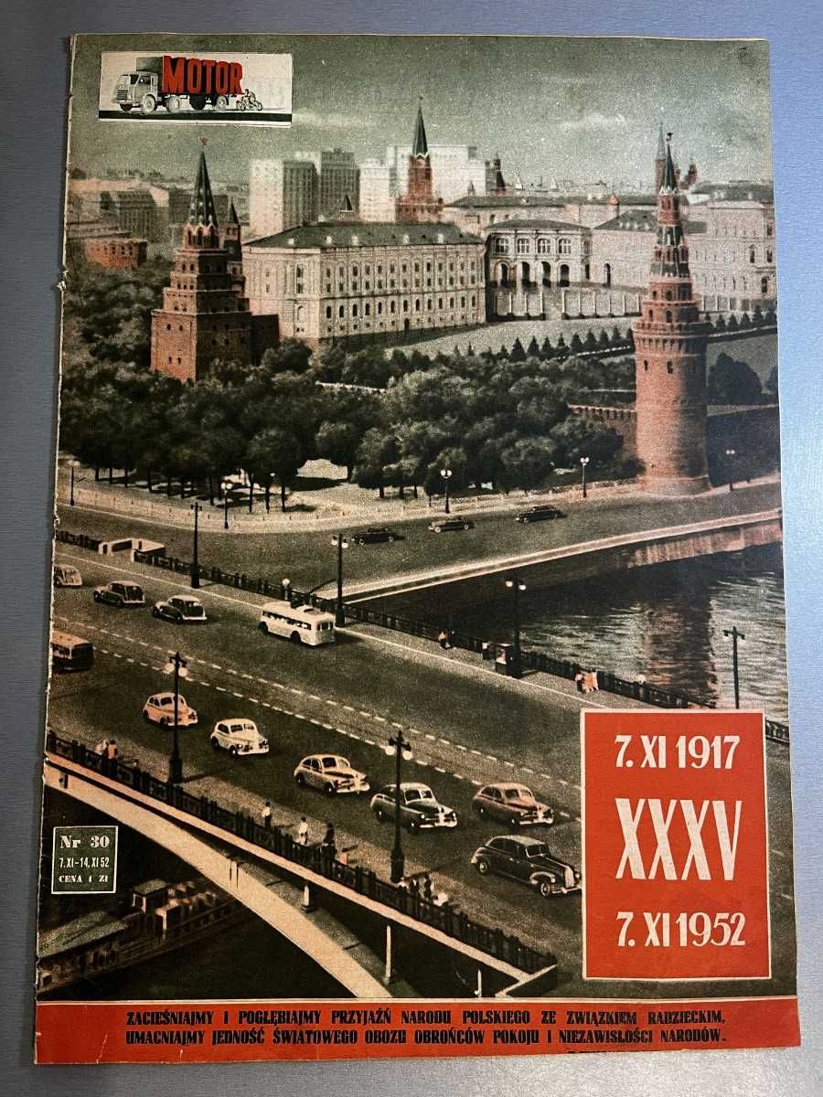 Motor nr 30/1952 tygodnik czasopismo