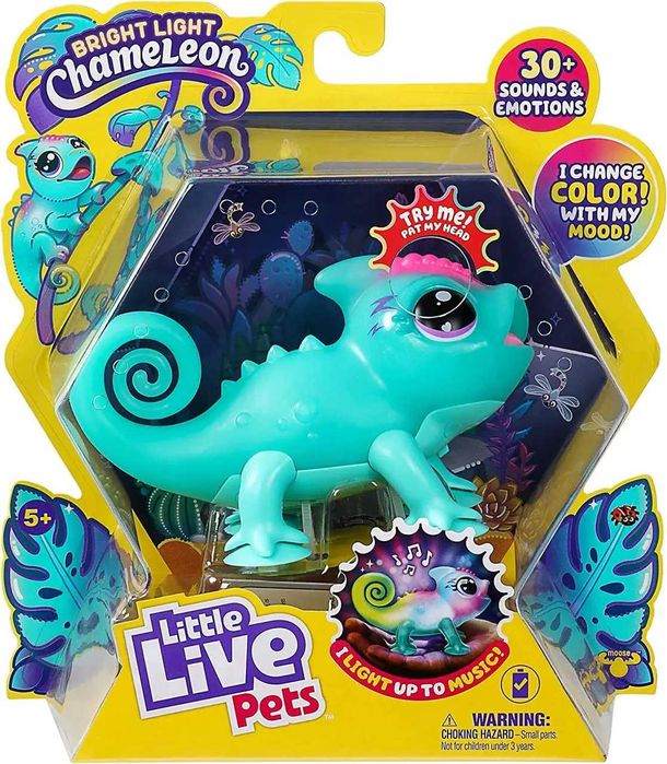 Інтерактивний Хамелеон Little Live Pets The Bright Light Chameleon