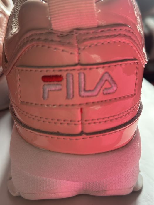 Кроссовки  ФИЛА ДИЗРАПТОР 2 Fila Disruptor 2 Pink/White (лак)