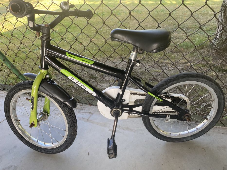 Uzywany rowerek 16’ w sam raz do nauki jazdy