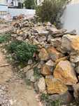 OFEREÇO pedras xisto para muro, jardim ou enchimento de pavimento