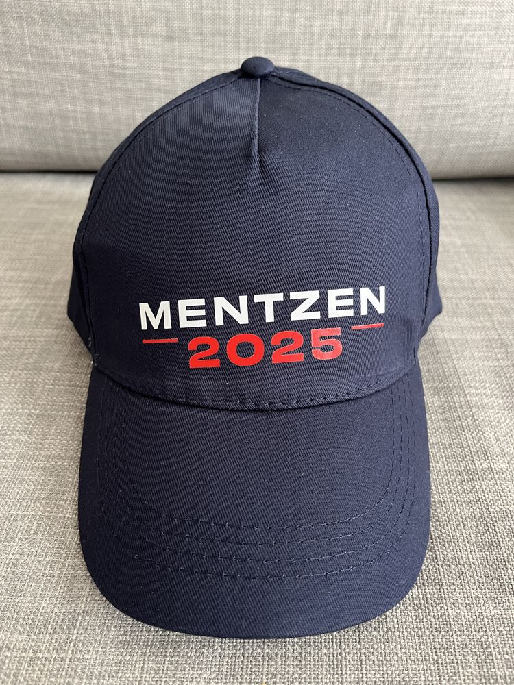 Czapka z daszkiem Mentzen2025, granatowa
