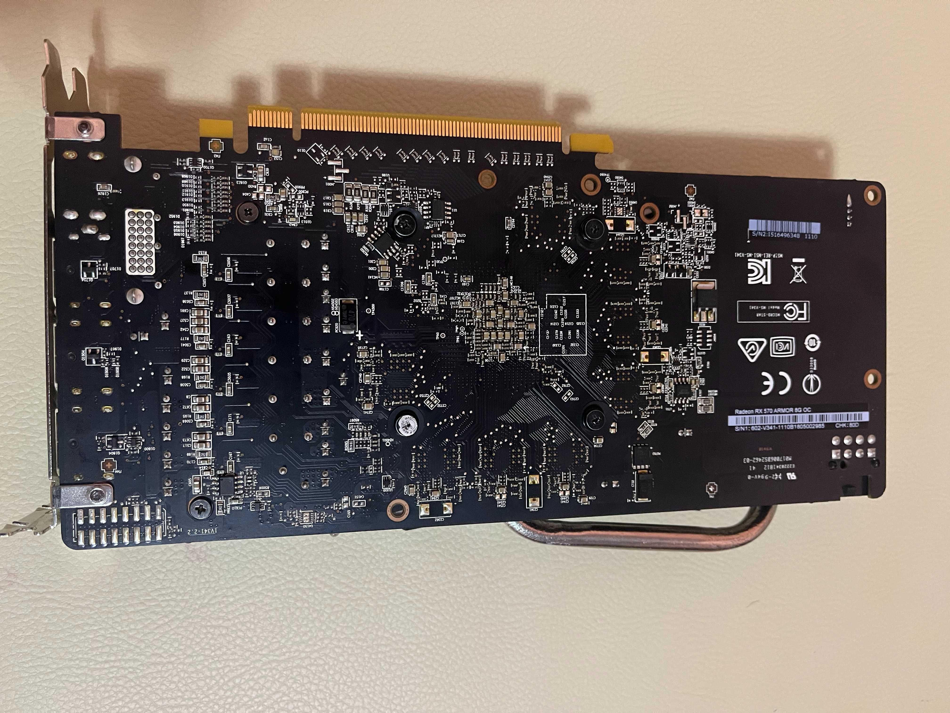 Відеокарта MSI RX 570 8gb 256bit в ідеальному стані