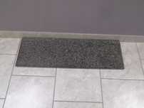 Parapet marmurowy czarny 74x28x2.6