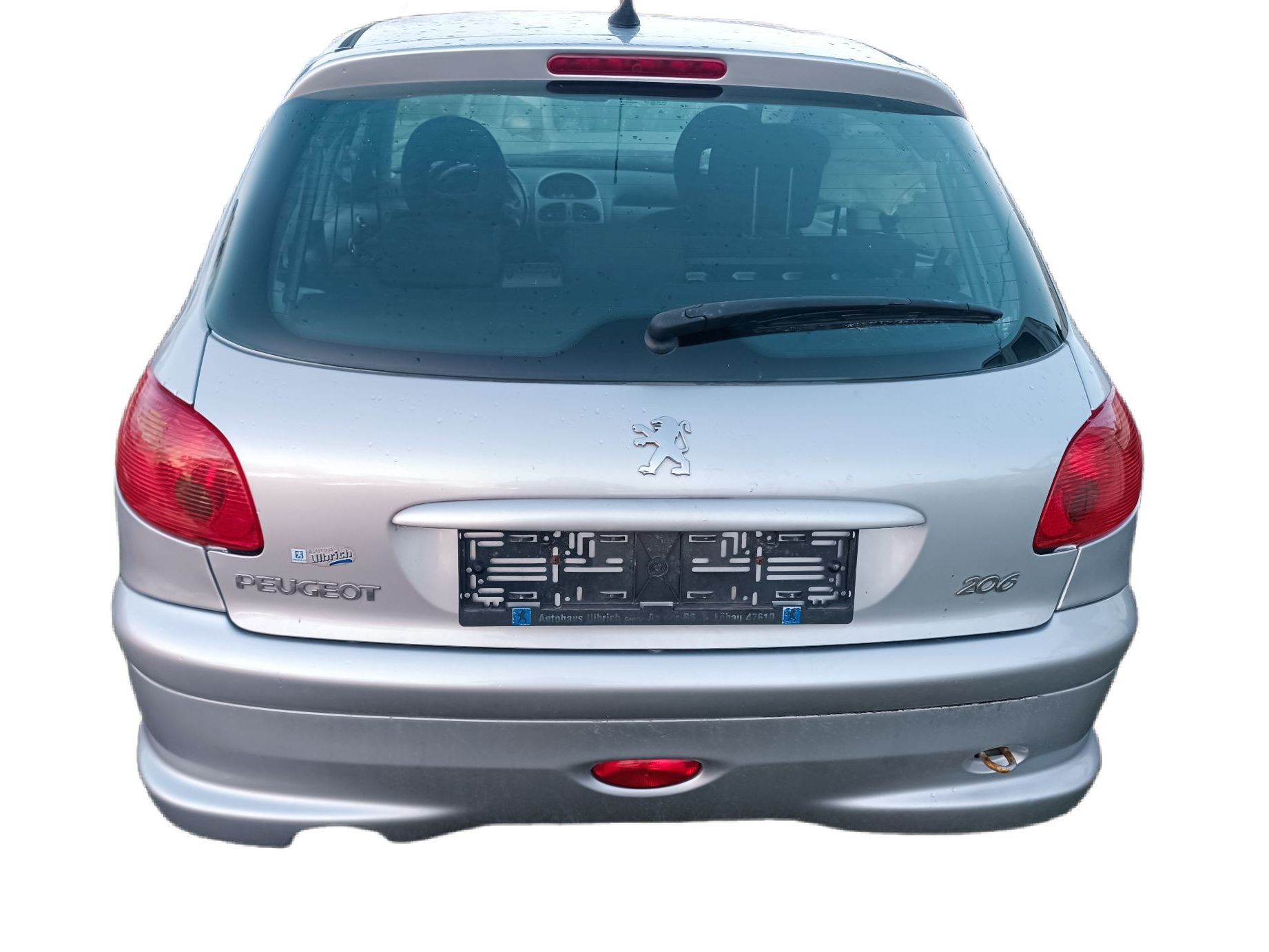 Peugeot 206 lift EZR zderzak tył