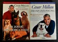 2 szt. Cesar Millan Jak uszczęśliwić psa i Jak zostać przywódcą stada