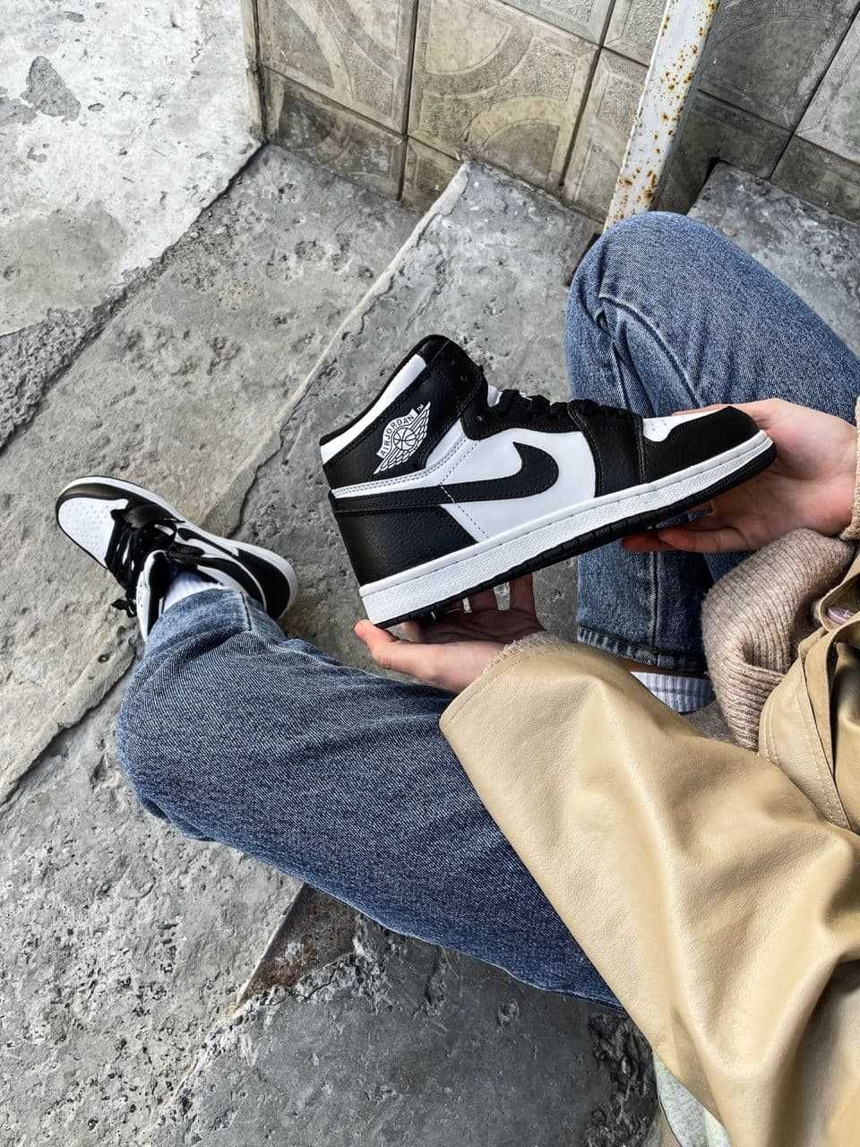 Nike Air Jordan 1 Black/White