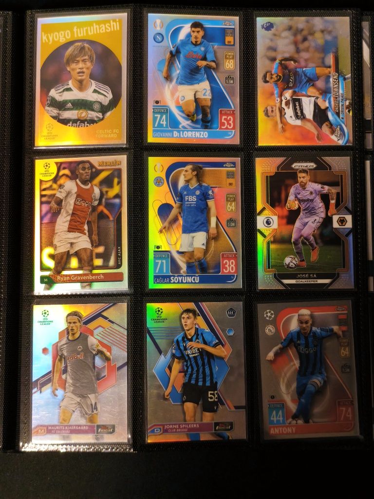 Różne karty specjalne! Topps i Panini!
