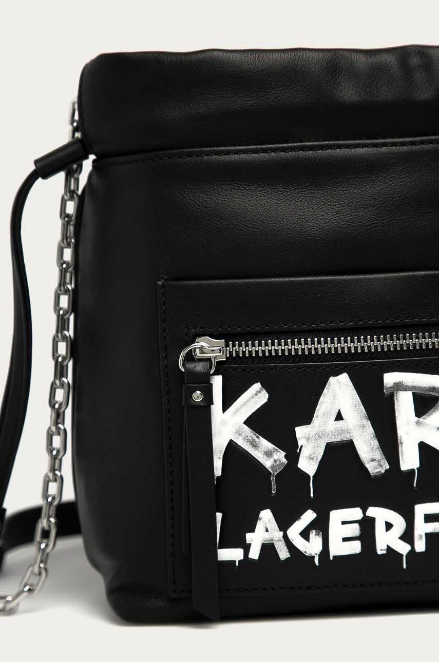 Karl Lagerfeld torebka orginalna skóra naturalna
