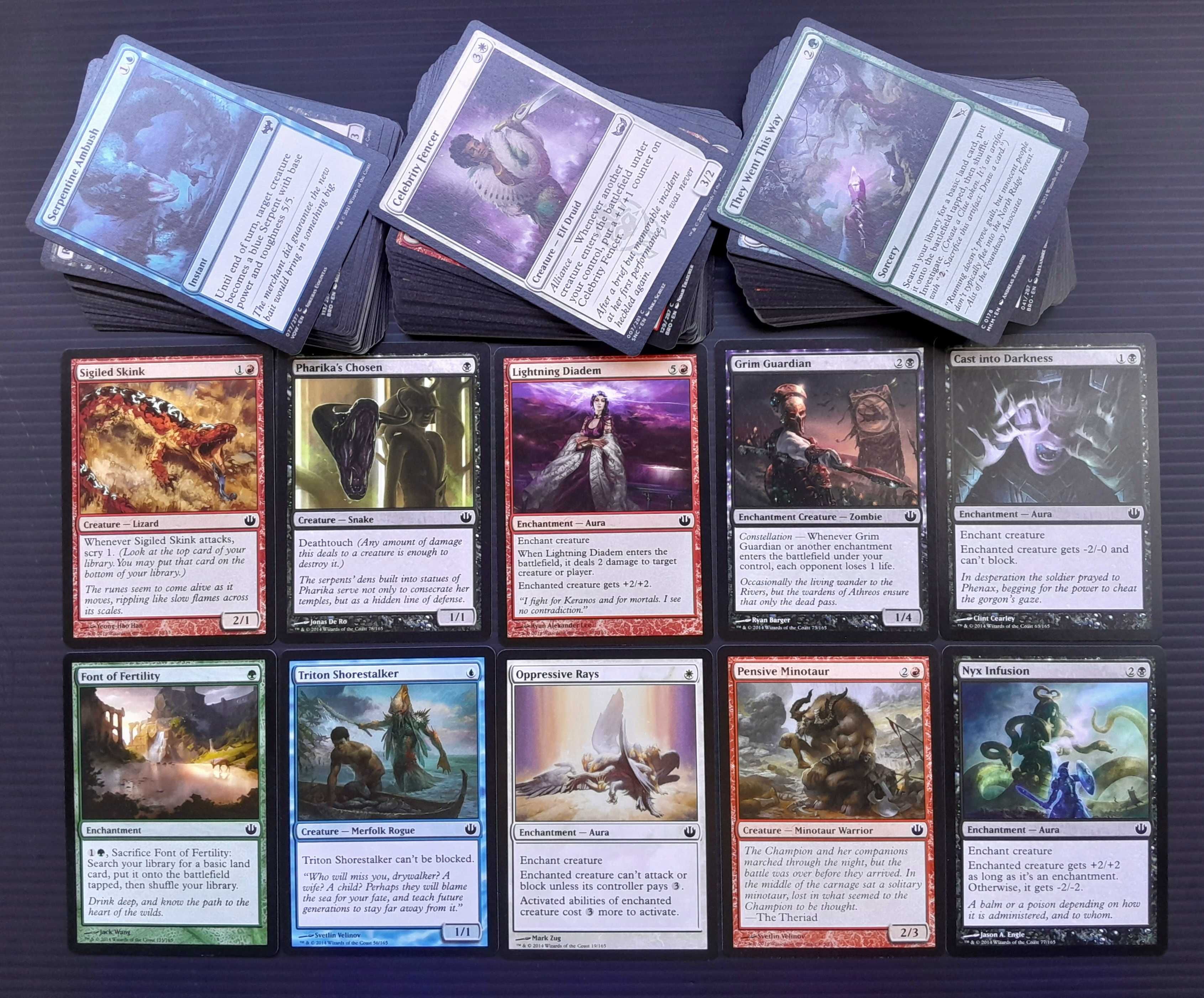 MTG- Lote de 200 Cartas *ORIGINAIS* N°2