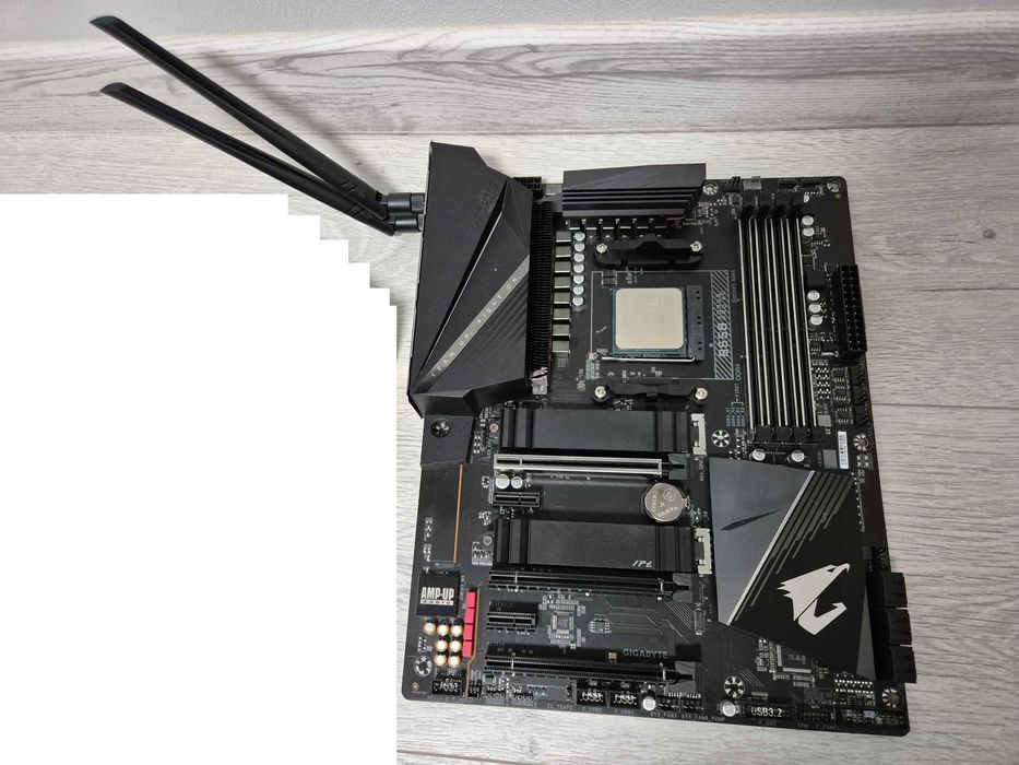 AM4  ТОП плата AORUS B550 PRO AC (Wi-Fi Bluetooth) . Trade-IN