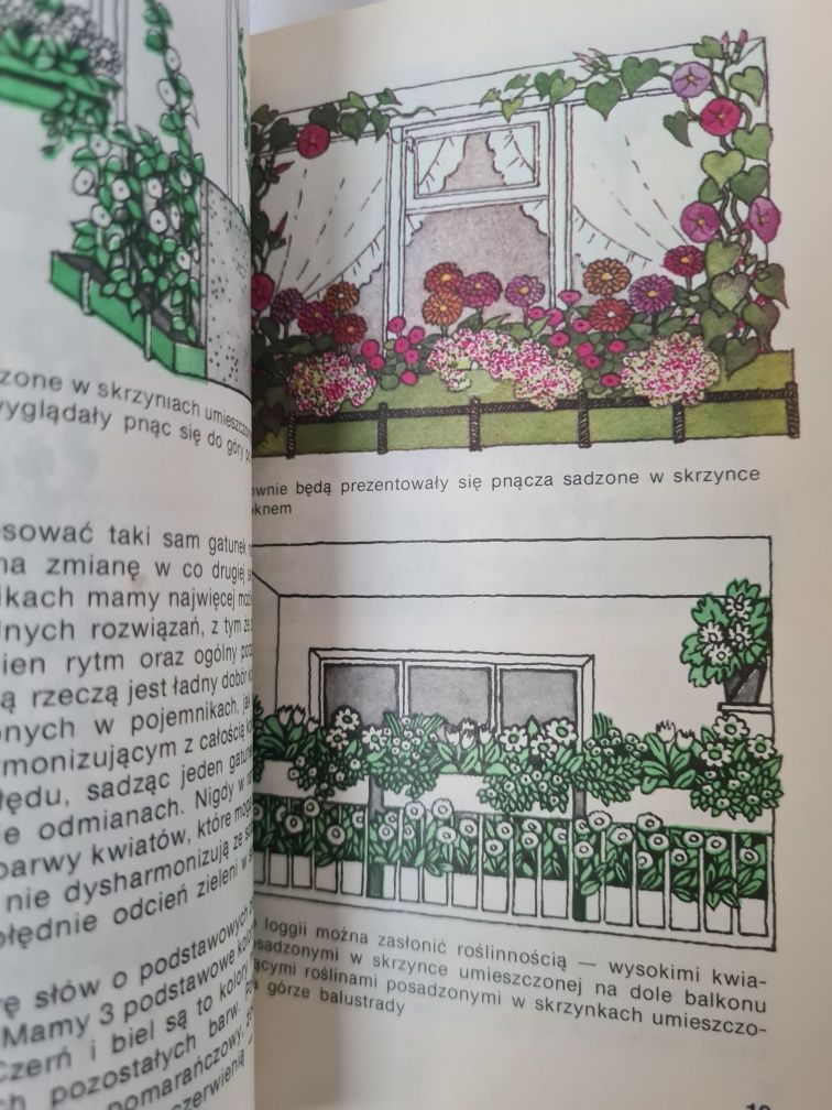 Balkon cały w kwiatach - Książka