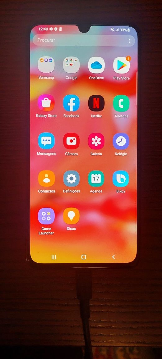 Samsung A70 128GB oferta capa