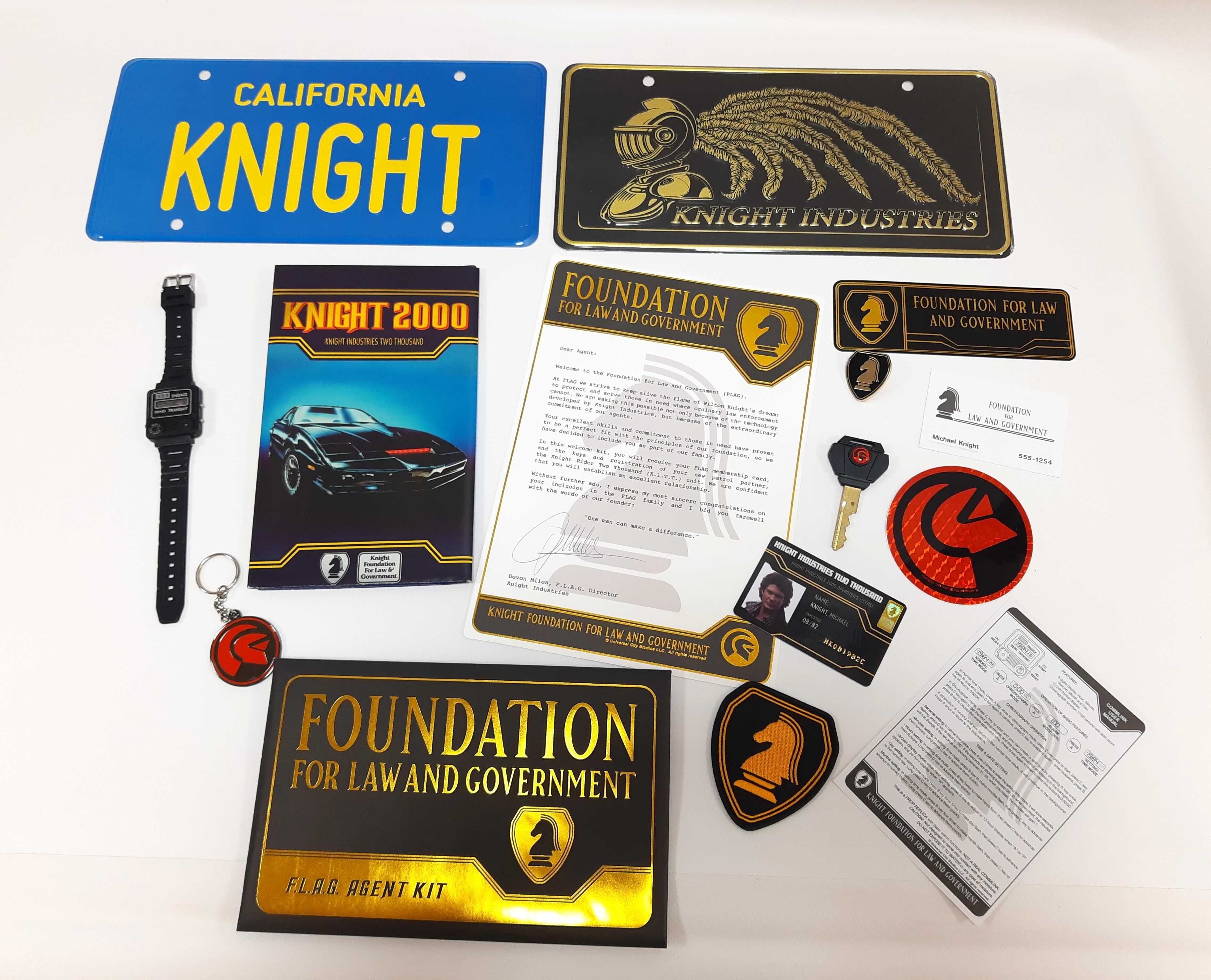 Knight Rider Gift Box F.L.A.G Agent Kit. Film Nieustraszony [M]