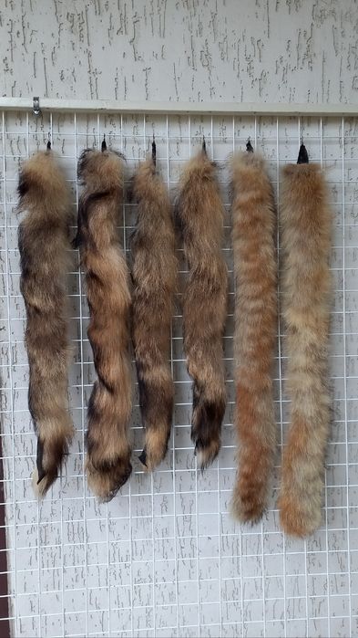 Опушки меховые для отделки одежды