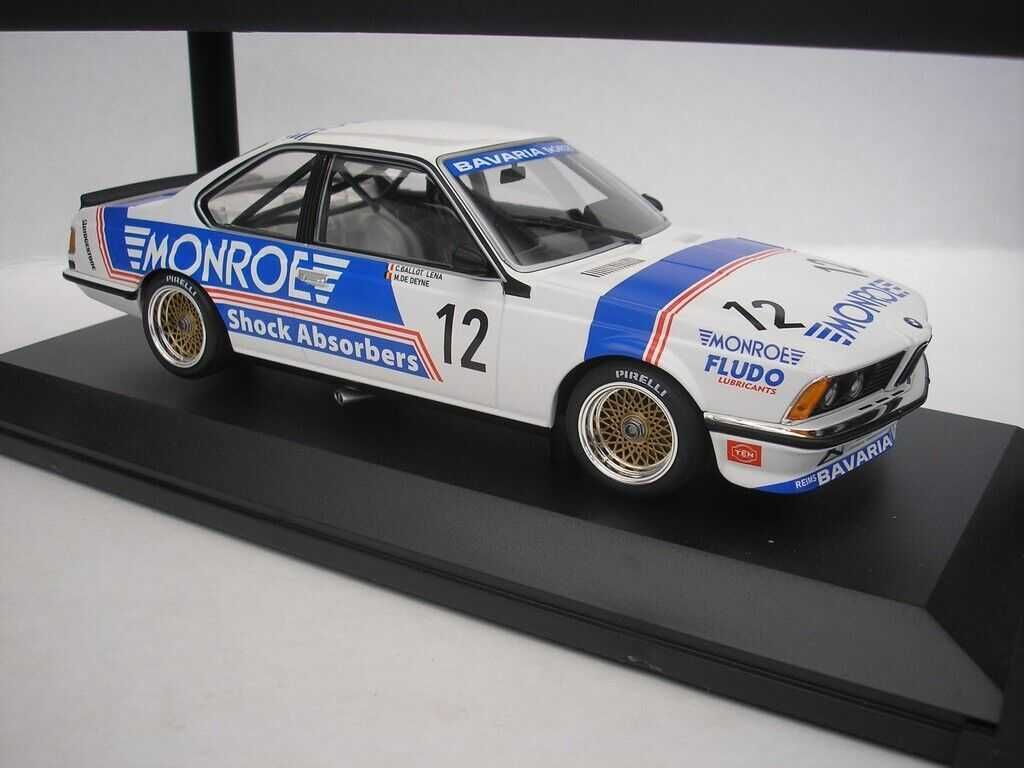 Miniatura 1:18 BMW 635 CSi #12  Monza 1985 Limited edition  Minichamps