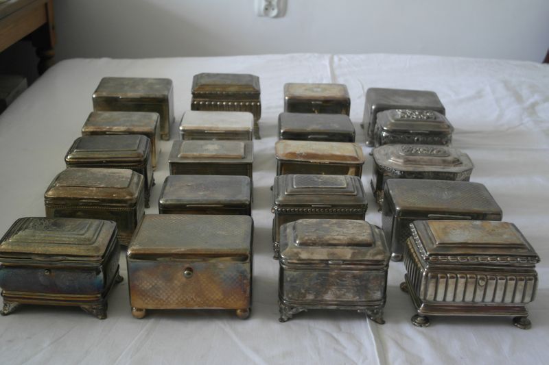 Cukiernice platerowane Norblin Fraget Warszawa