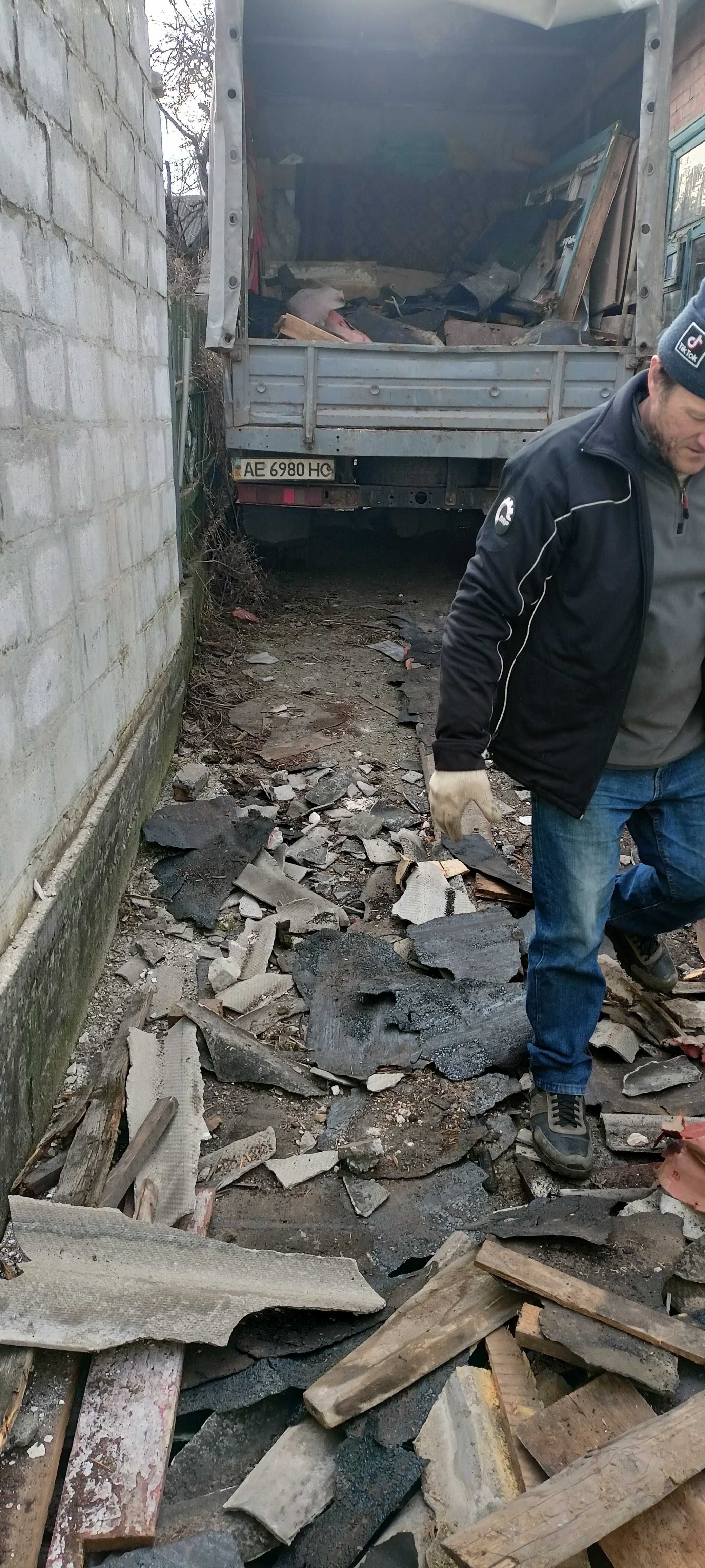 Вивіз сміття, Вывоз старой мебели, Вывоз хлама, Вывоз мусора Газель