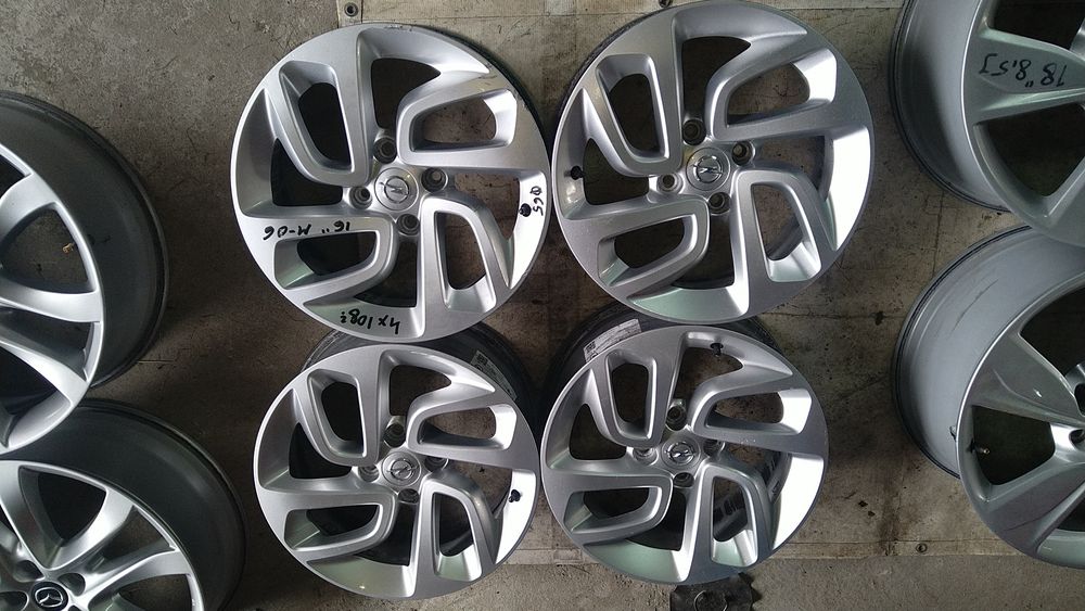 Kpl felg org Opel 6.5x16 et20 4x108 Mokka Crossland Citroen Peugeot