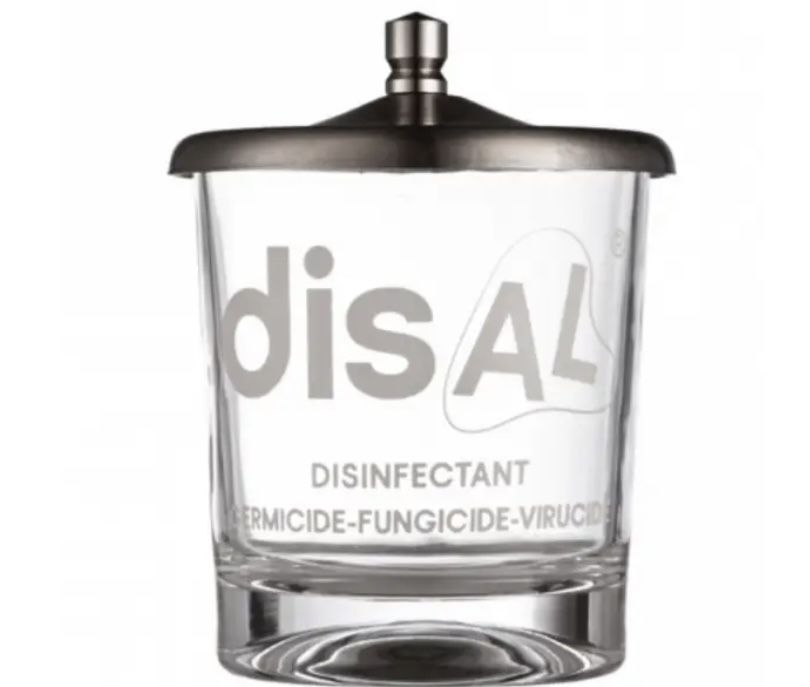 DisAl Маленька ємність для дезінфекції інструментів скляна