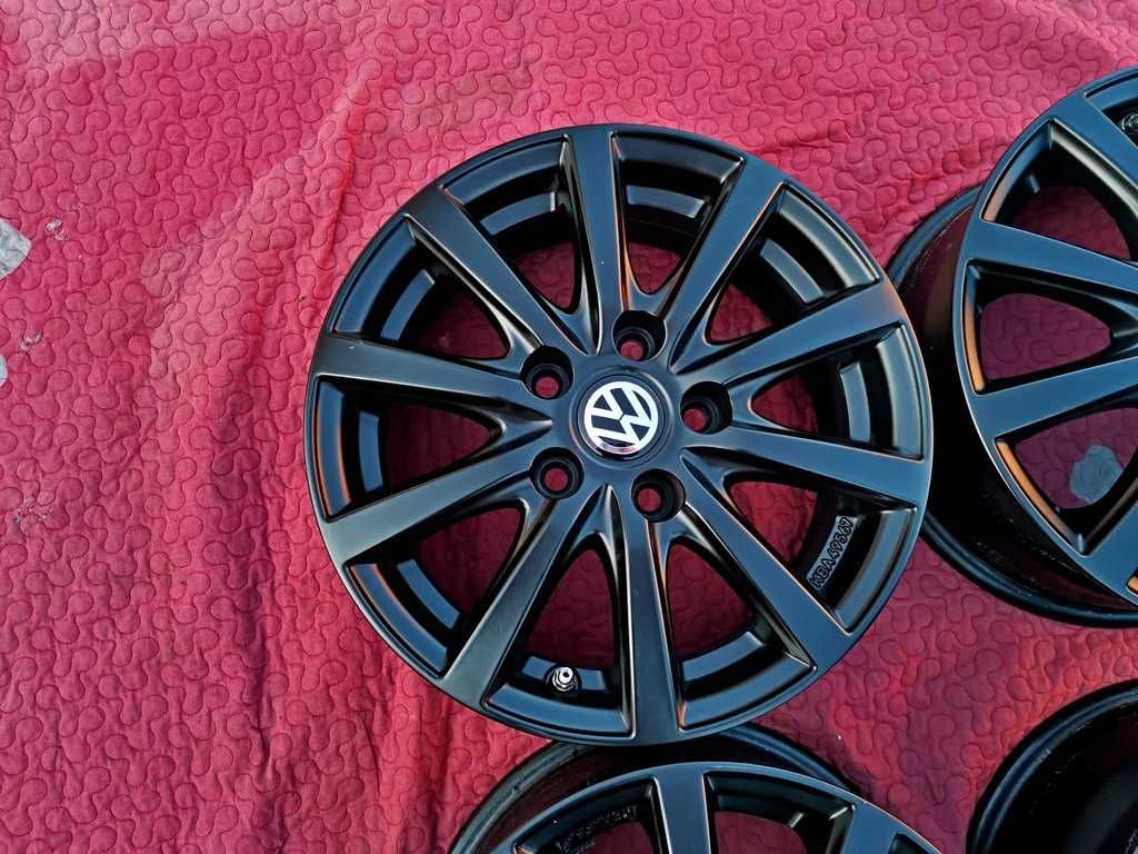 ALUFELGI 15' VW TOURAN Golf PASSAT JETTA Caddy Sharan - 5x112 - j.NOWE