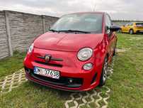 Fiat 500 Abarth 500, serwisowany, salon Polska, bez wkładu gotowy do jazdy