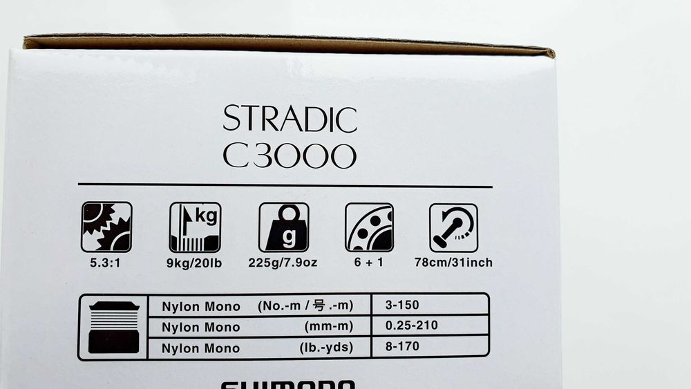 Котушка Shimano 23 Stradic  2500S C3000 3000MHG 4000