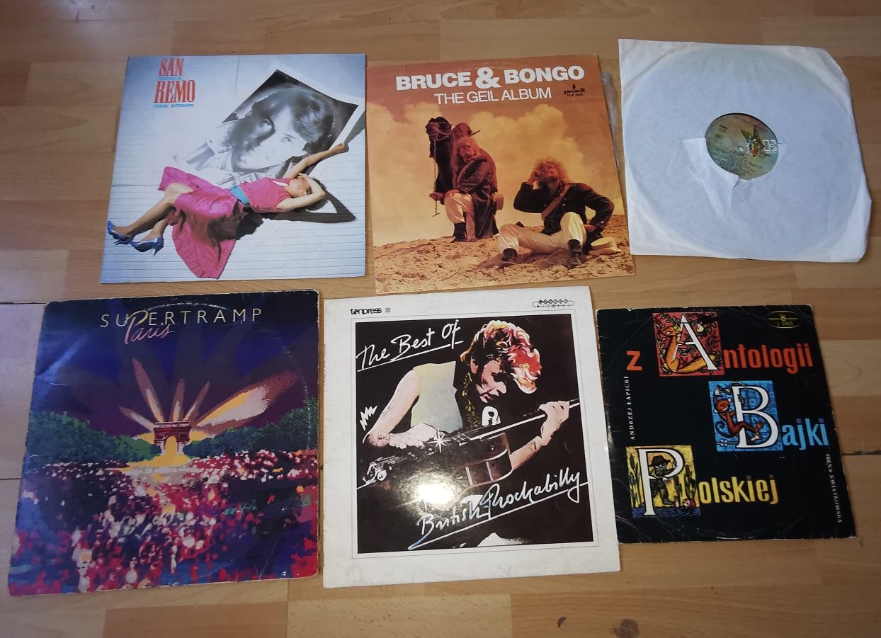 Płyty winylowe, albumy rock, pop, klasyczna różne