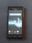 Sony ST26i Xperia (różowy/czarny)