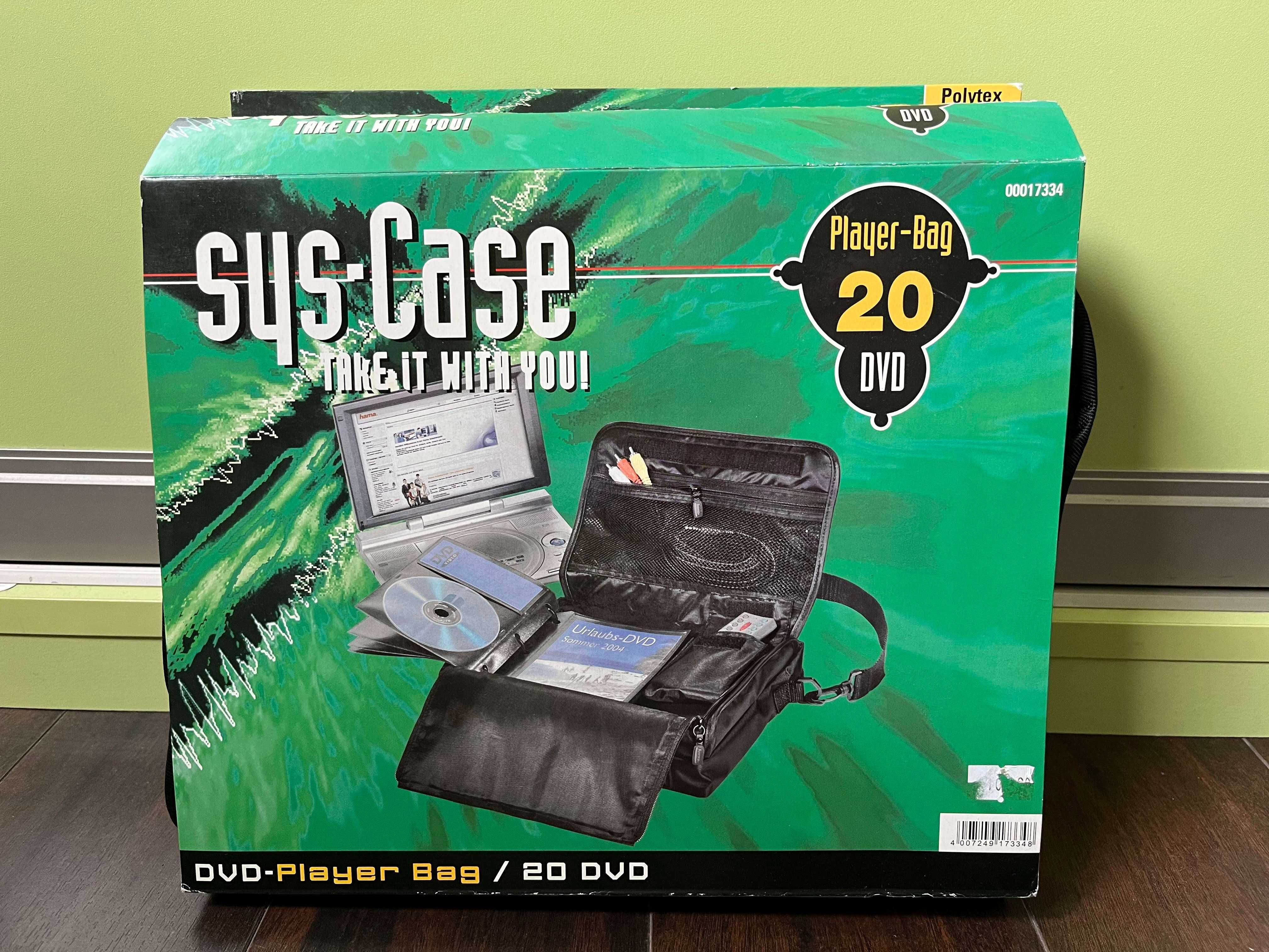 Hama Syscase Player Bag - torba na odtwarzacz DVD i 20 płyt