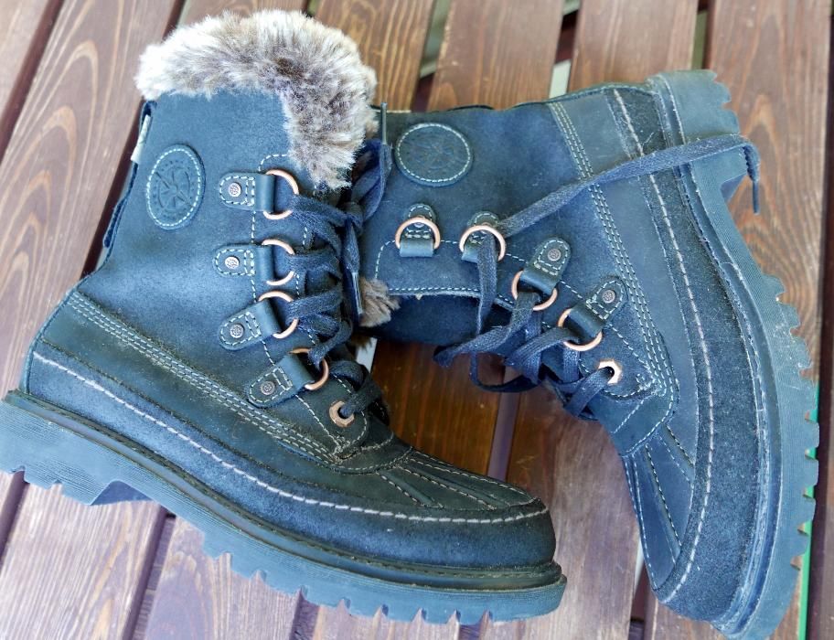 BUSSOLA buty zimowe kozaki NOWE futerko