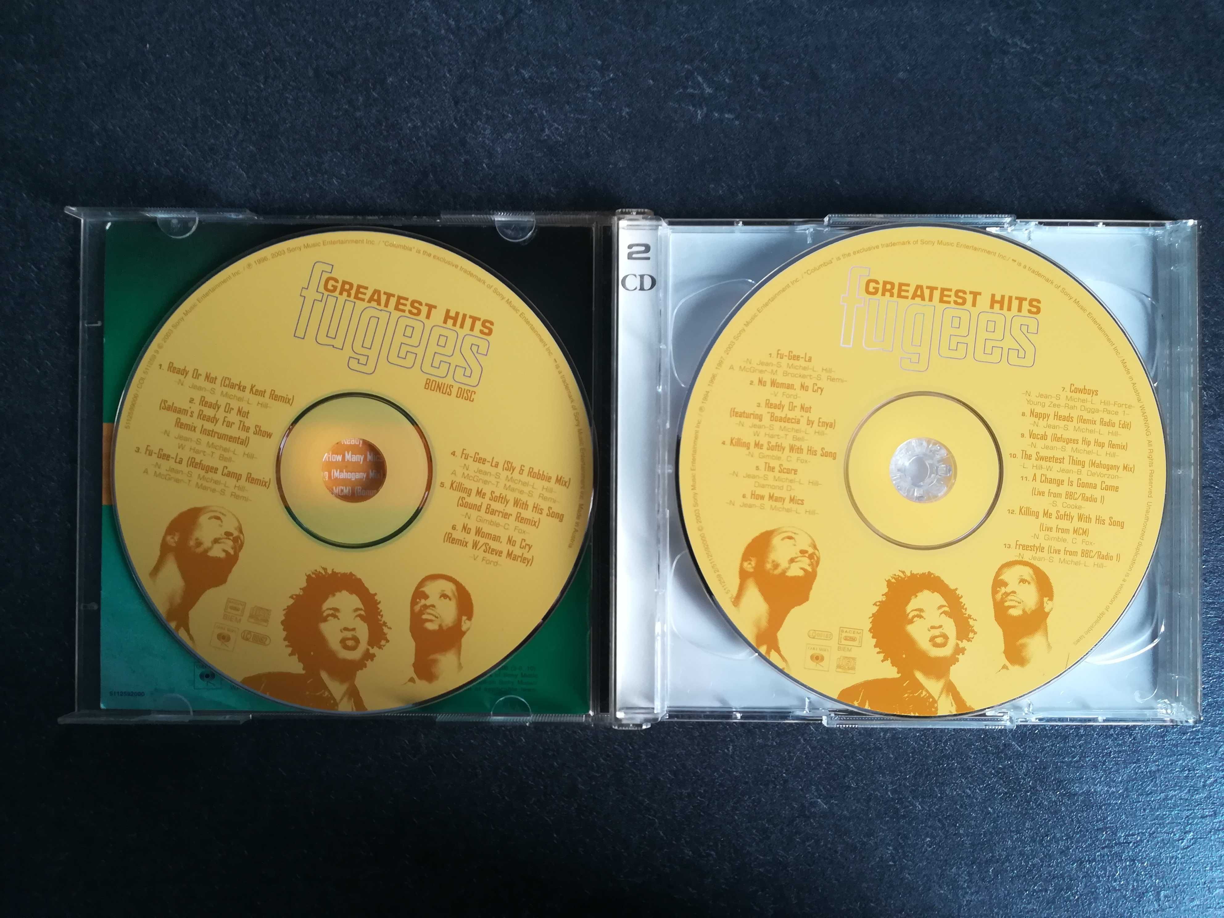 Fugees - Greatest Hits LIMITED 2CD STICKER