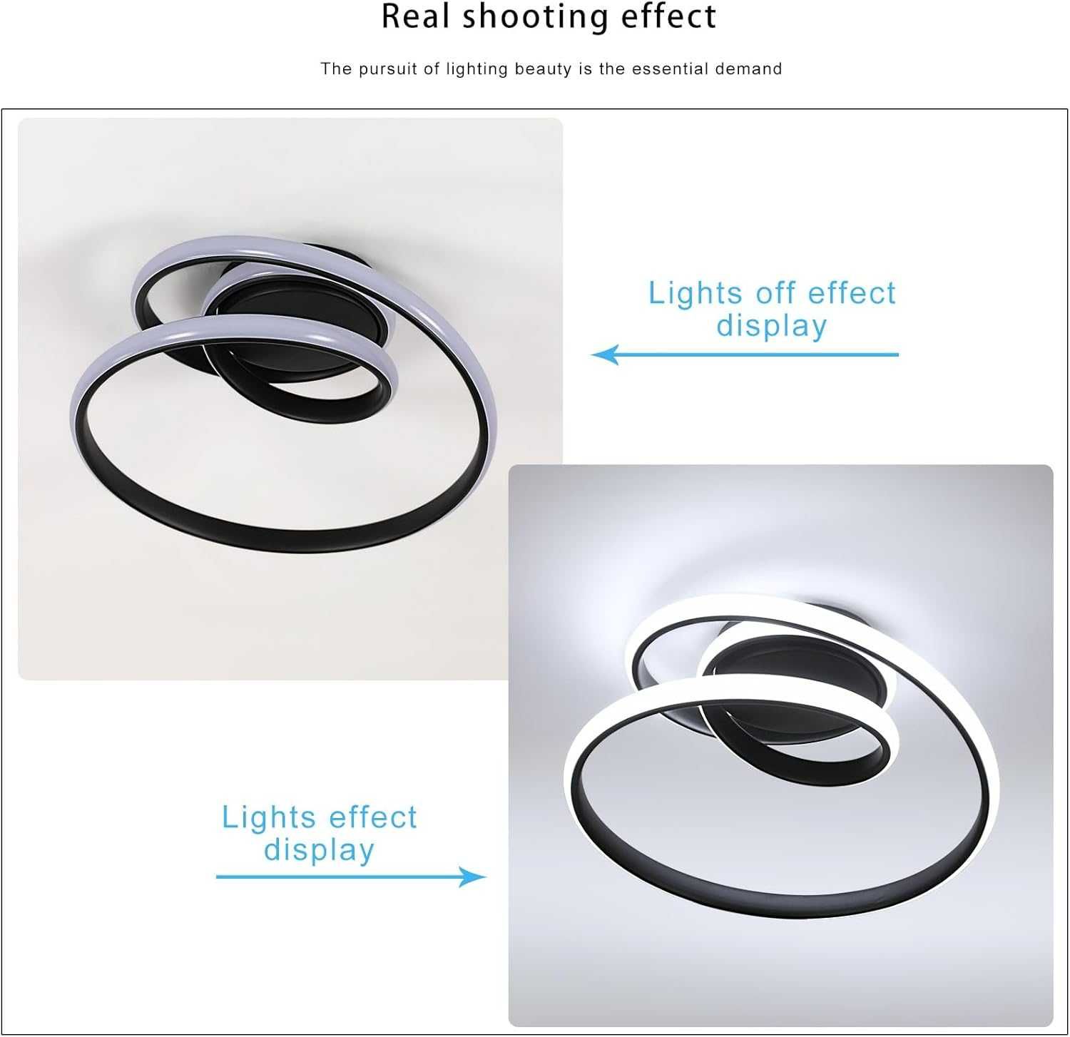 Comely Lampa sufitowa LED, 36 W 6500K