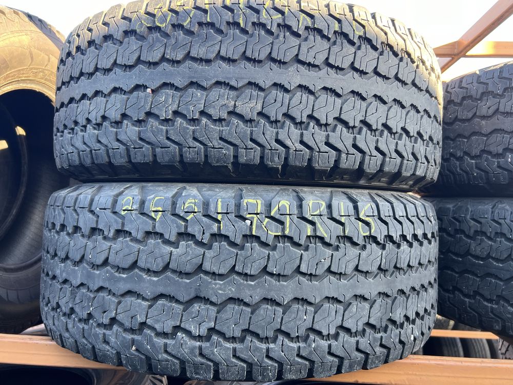 Літні вживані шини 265/70R16	GoodYear Wrangler AT/SA