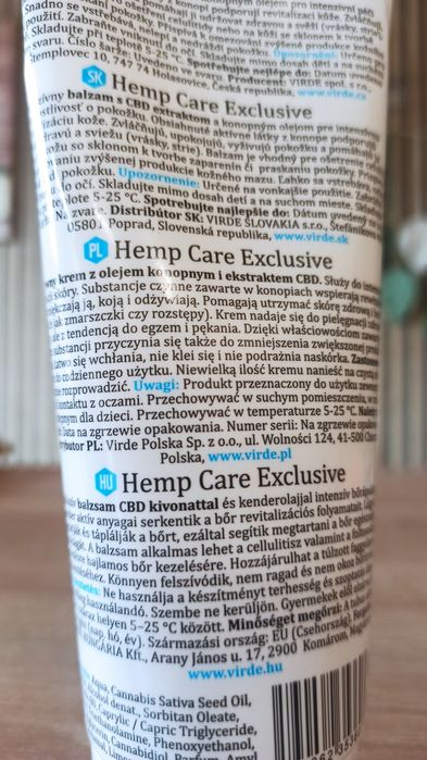 Krem z konopi 200 ml