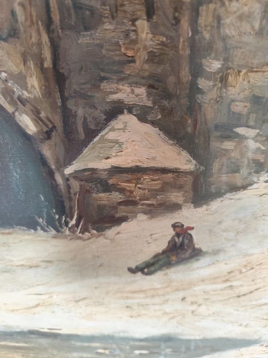 Pintura a óleo 72*97 cm