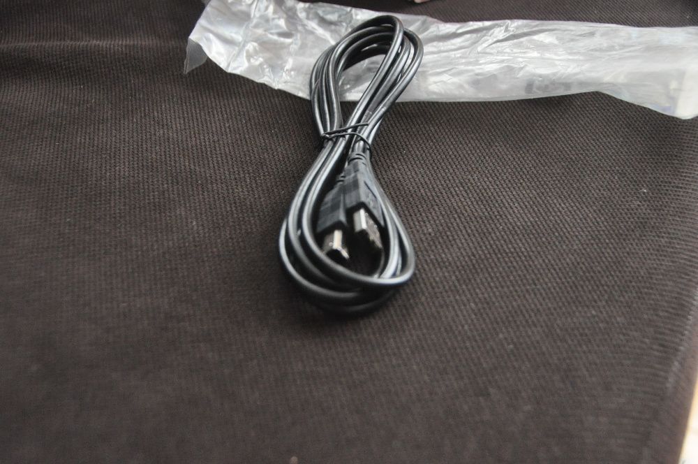kabel do monitora dvi-d,d-sub vga-vga oraz kabel do drukarki usb a-b