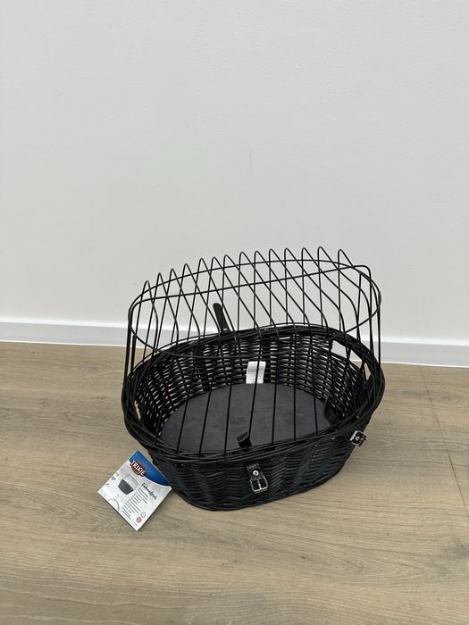 Trixie kosz na rower rattanowy dla psów transportowy 50x41x35cm do 5kg