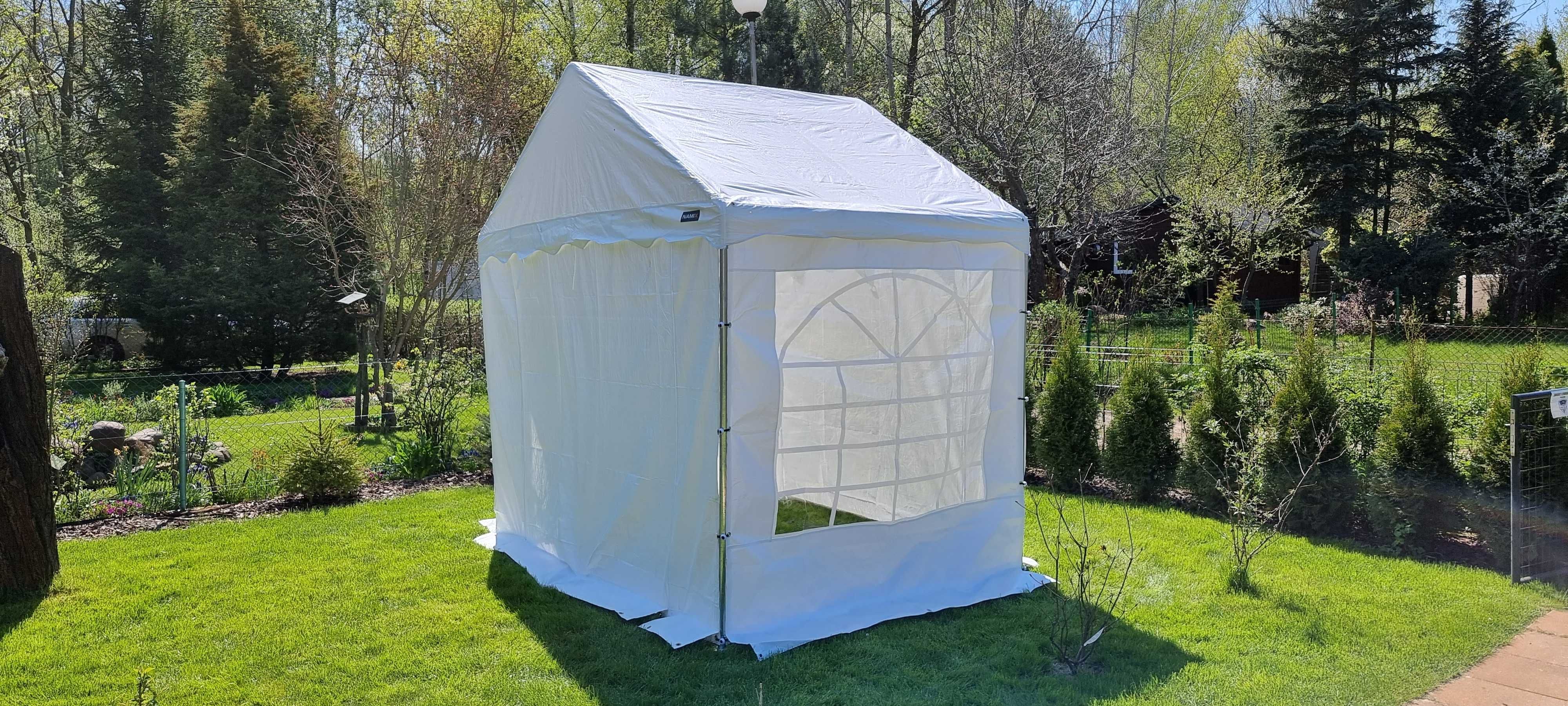 Wynajmę namiot 5x12m z podłogą modułową czarną i namiot 3x2m