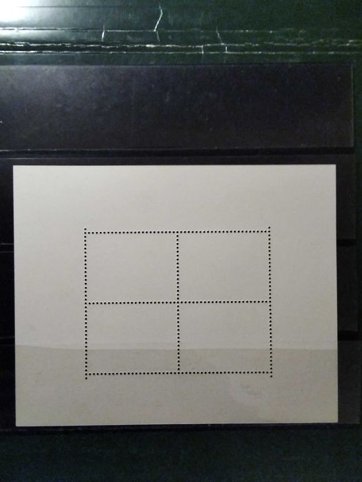 1989 Bloco Europa CEPT Madeira MNH **