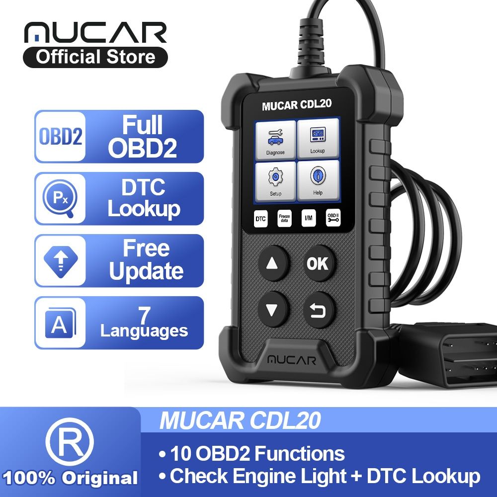 Автосканер OBD2 Mucar CDL20 (thinkdiag x431/elm327) диагностика авто