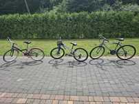 3 rowery w cenie 1. Rower męski 26", dziecięcy dla chłopca 24" i dziew