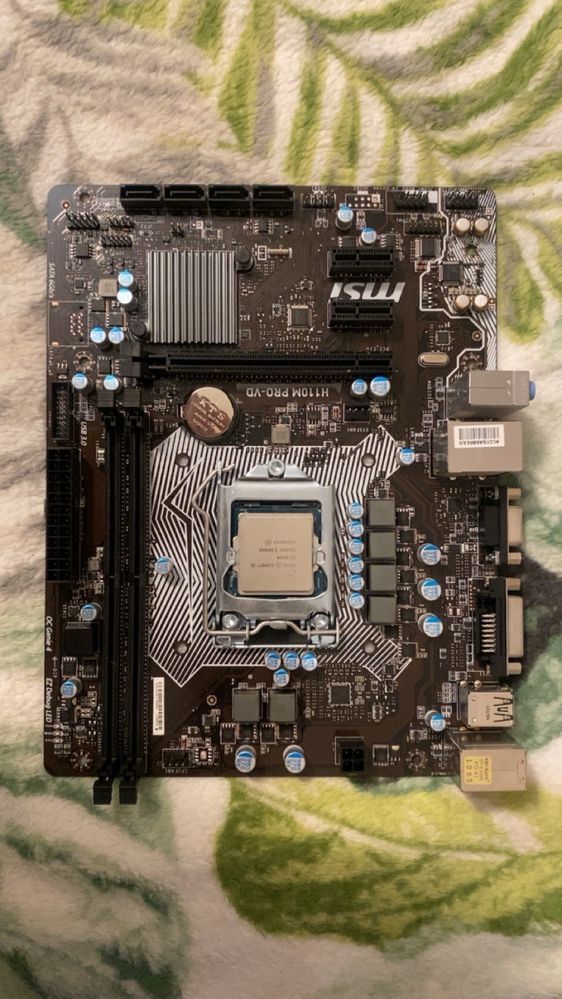 Płyta głowna msi H110M PRO-VD + procesor i5-6600