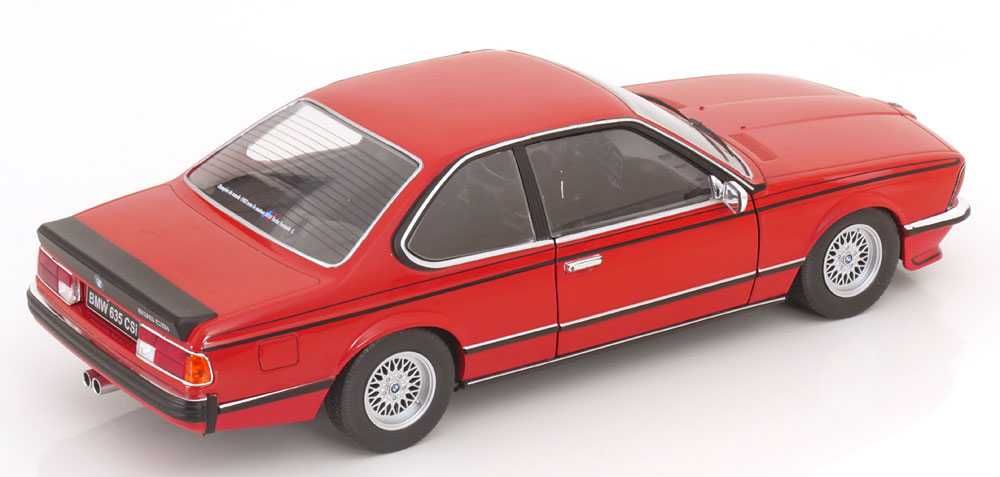 Model 1:18 Solido BMW 635 CSI (E24) 1984 henna red