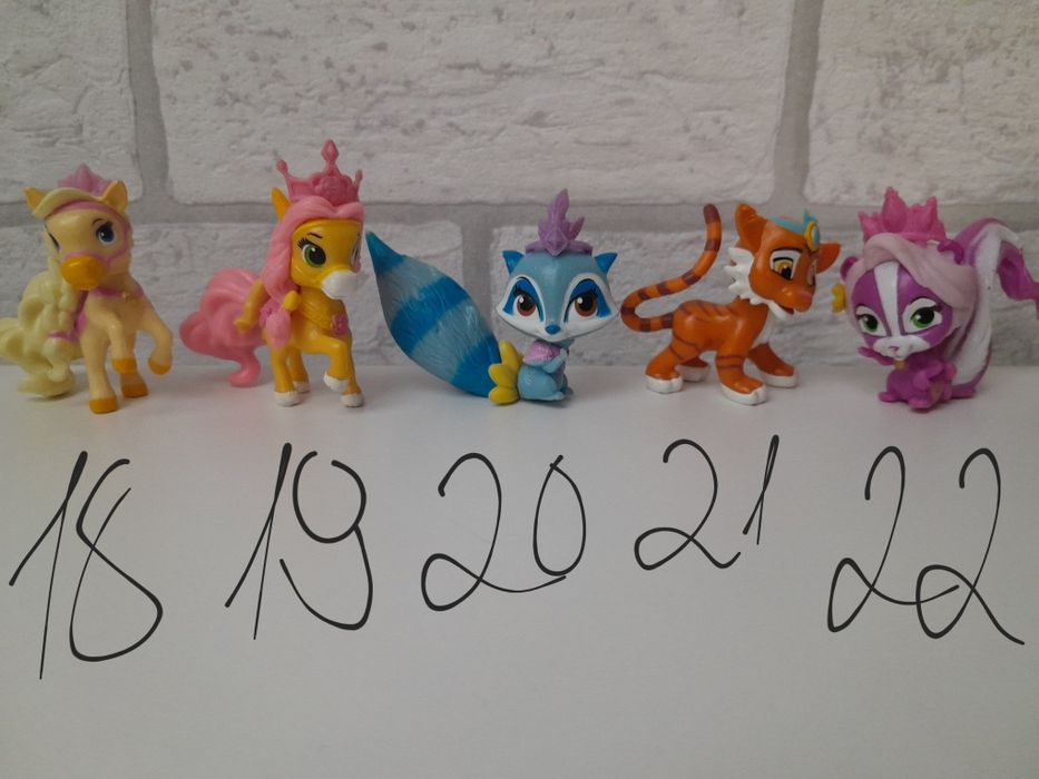 Figurki zwierzaków księżniczek z disneya Tanie
