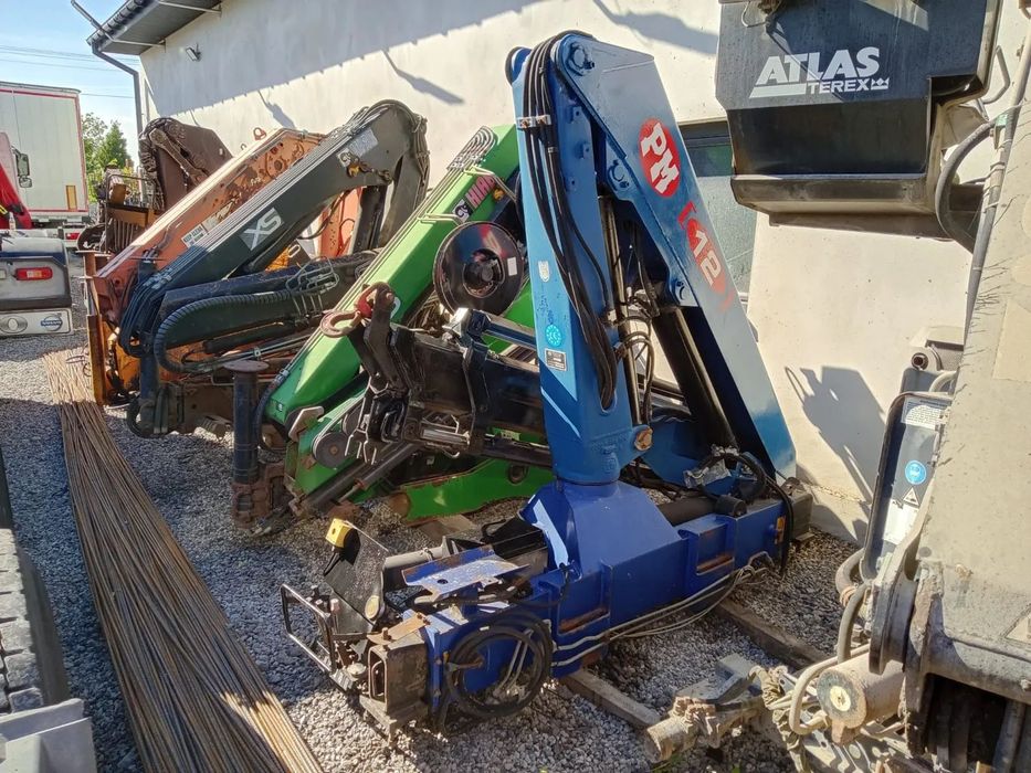 HDS PM12 2002 rok dźwig żuraw 3 wysuwy