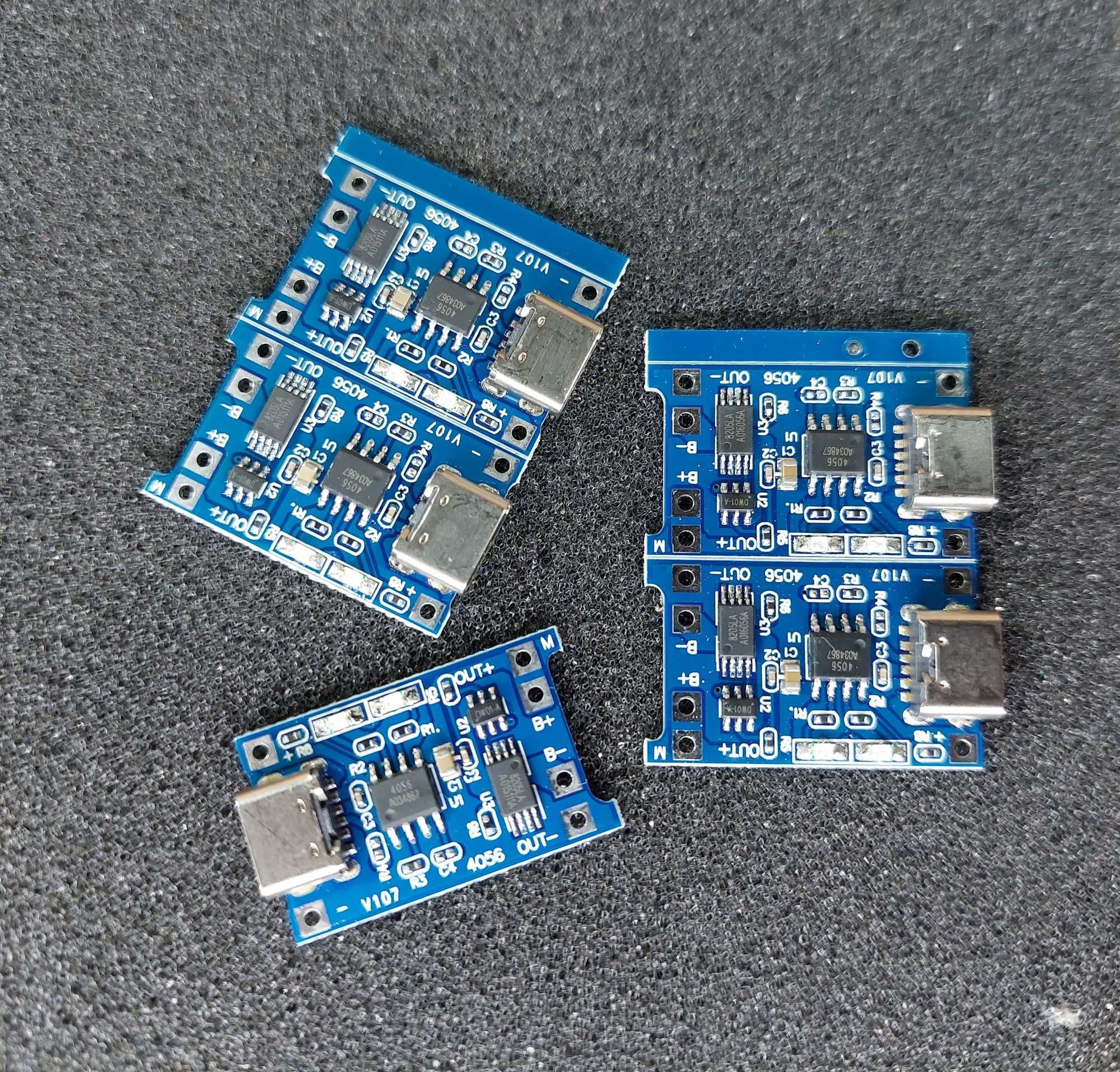 Модуль плата зарядка литиевых аккумуляторов 3.7В 5В 1А Li-ion Type-C
