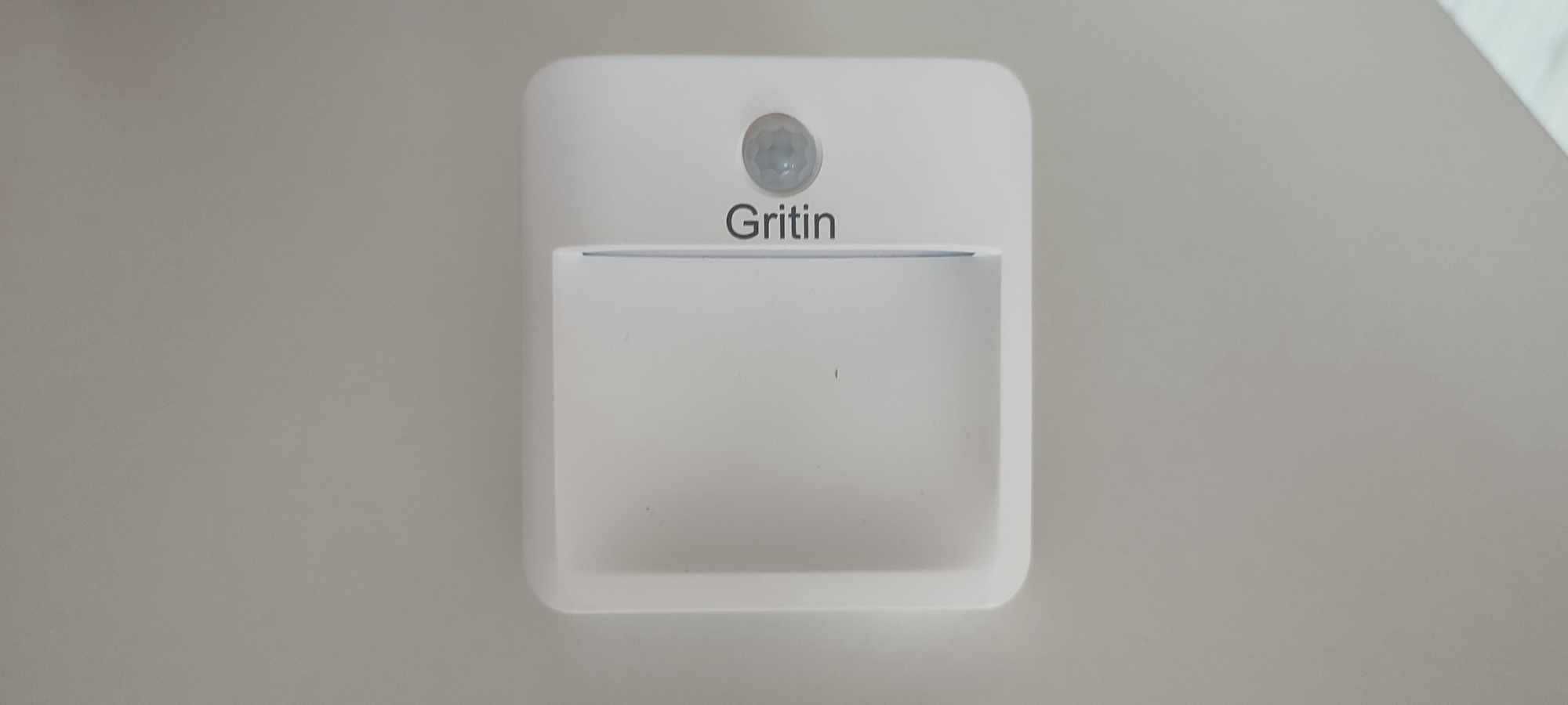 lampka nocna Gritin LED czujnik ruchu i zmierzchu