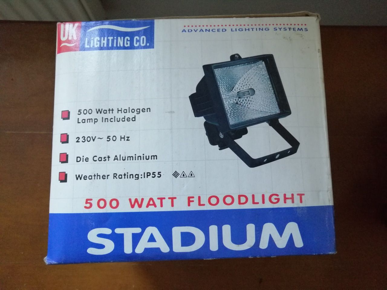 Halogen 500 watt Stadium Floodlight